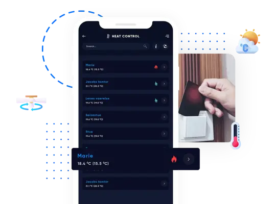 CleverHouse smart-home control panel and mobile app
