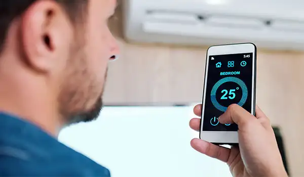 AI-enabled HVAC automation with ESP32 Thread mesh